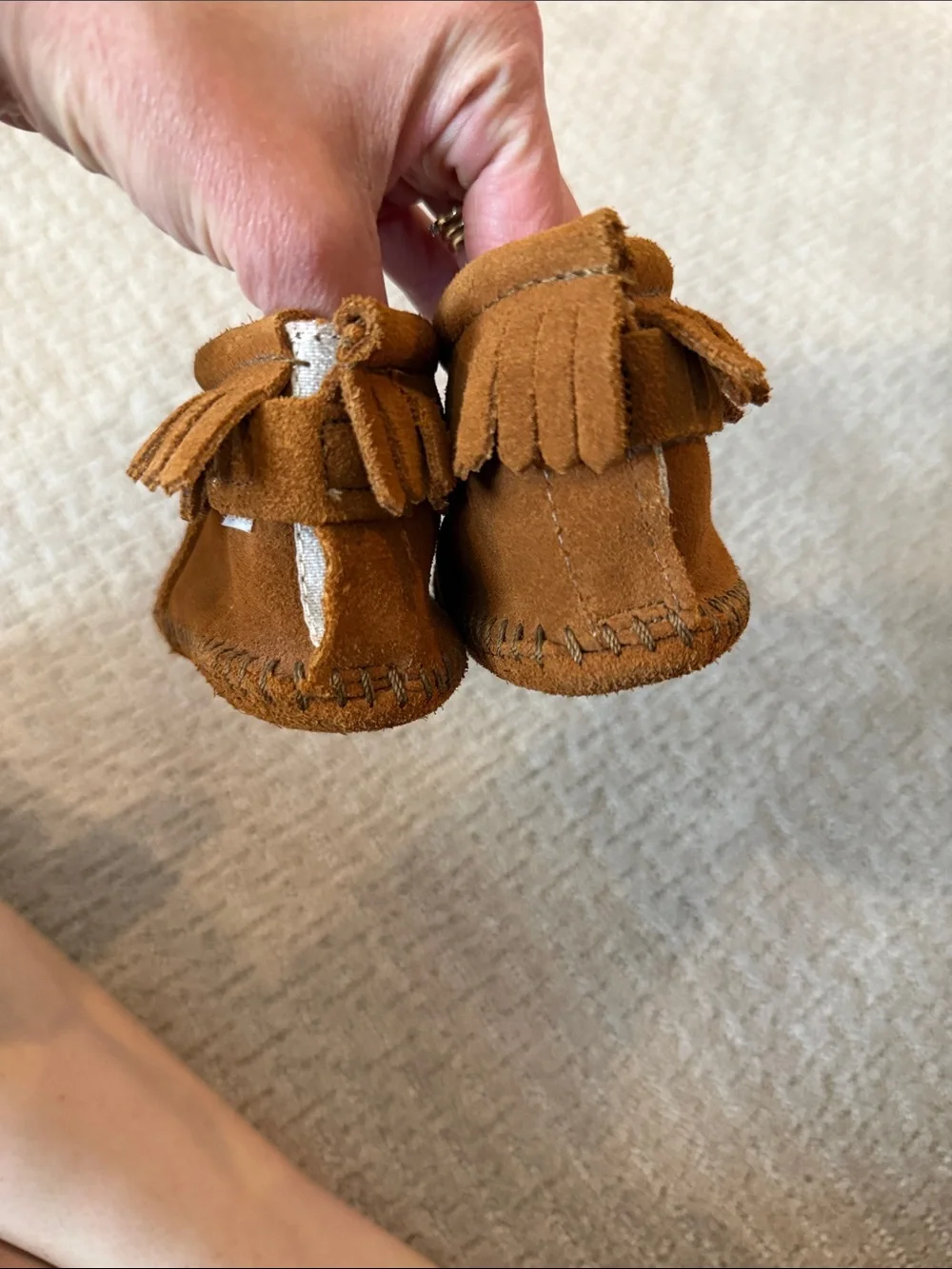Minnetonka moccasin size 3 toddler